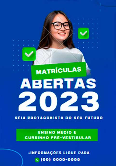Matrículas abertas